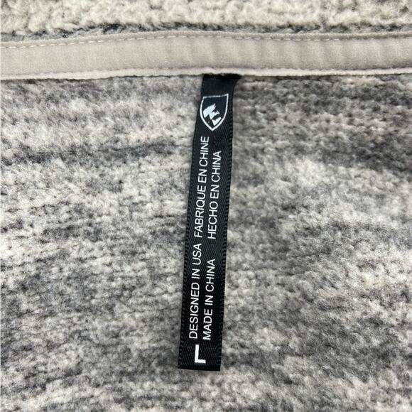 Kuhl Alska Half Zip Sweater‎ Pullover Gray Womens Large - Picture 5 of 7